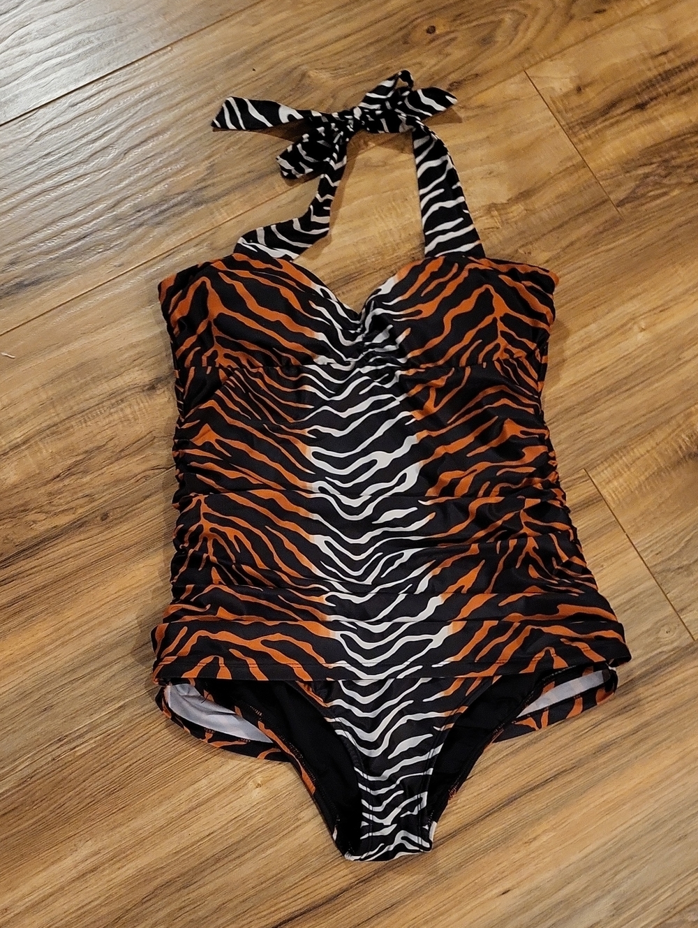 Tiger Print Sourpuss Swimsuit